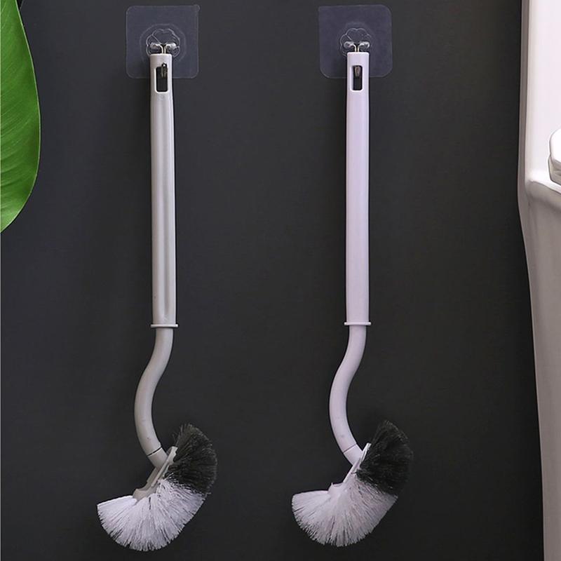 Туалетная щетка Аксессуары для дома Инструменты для уборки ванной комнаты Очистите туалетную щетку без мертвых углов Настенный бытовой