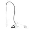 Portable USB LED Clip Table Lamp Adjustable Desk Light for TattooManicureMakeup Pearl White