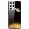 Для Samsung Galaxy S25 Ultra Закаленное Стекло Чехол Задняя Крышка Жесткие Чехлы для Телефона для SamsungS25 ULTRA 5G SM-S938B Защитный Capa