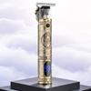 Перезаряжаемый USB триммер для волос, Беспроводная машинка для стрижки волос, Электрический набор для стрижки с 4 насадками, Современная стрижка