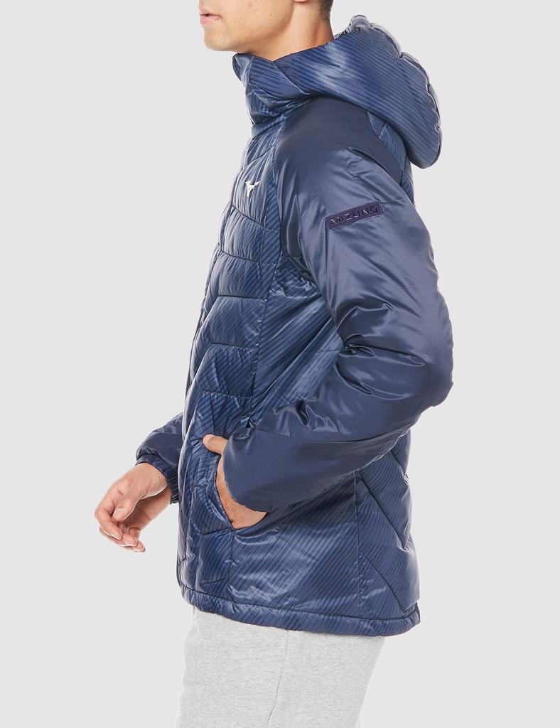 Training Wear Tech Fill Coat Heat Retention Moisture Absorbent Heat Repellent Water Repellent 32ME2536 Night Blue S [Mizuno] Men's