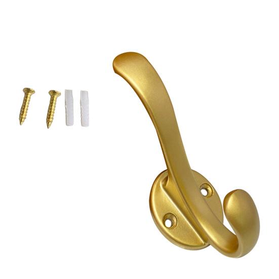 Coat Hook Corrosion-Resistant Wall Hooks Space Saving Upper And Lower Hooks for Bathroom Kitchen