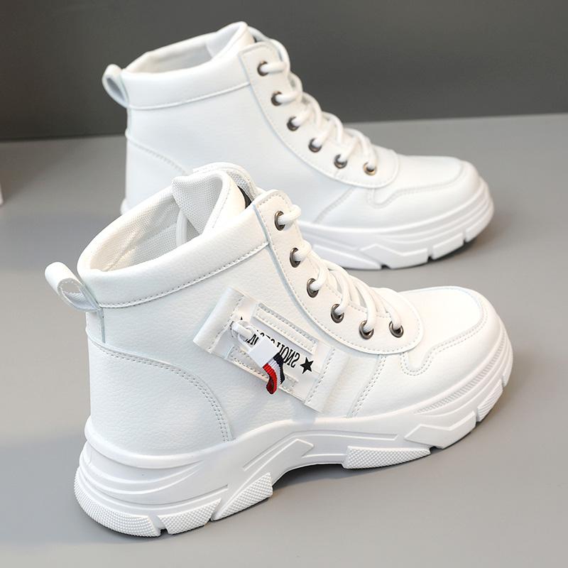 New sports shoes high-top winter velvet thickened warm cotton shoes thick-soled snow Martin boots
