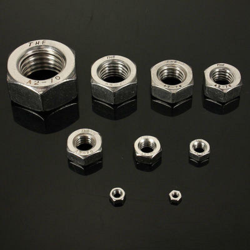 Шестигранные гайки из нержавеющей стали 304