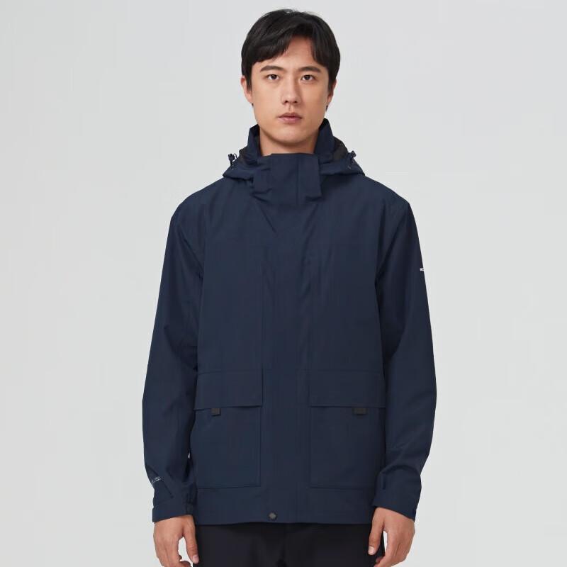 Scaler Men's Outdoor 3-in-1 Detachable Windproof Jacket