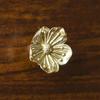 1PC Flower Cabinet Knobs Door Handles Plum Blossom Brass Cabinet Pulls Knobs Copper Hardware Golden