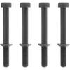4Pcs Fuel Injector Clamp Bolt Assembly Suitable For Hyundai Tucson, IX35, Santa Fe, Carnival, Sorento, Sportage - OEM 338162F000 Replacement