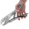 Steel Vigorously Flat Pliers Hand Tools with Smooth Handle and Round Clamp Mouth
