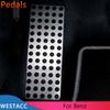 Автомобильная педаль из нержавеющей стали, подставка для ног, педаль для Mersedes Benz ABCES CLS SLK CLA GLA GLC GLK ML G GL LHD