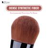 DUcare 1pcs Professional Foundation Brush Black Makeup Brush Powder Face Brush with Box Make Up Brushes Beauty Essential Tools