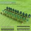DIY Handmade Architectural Sand Table Model: Garden Scene with Micro Landscape Miniature Trees