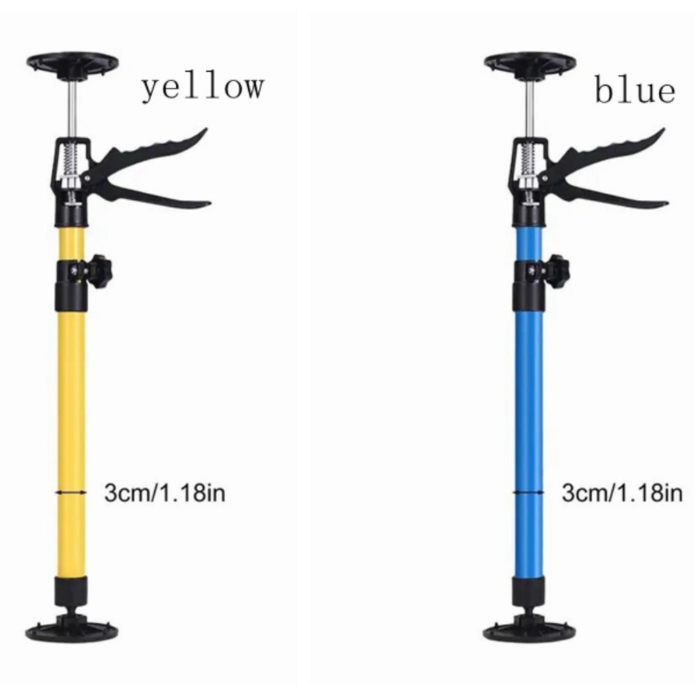Steel Telescopic Support Rod Blue Quick Support Pole Lifter  Cabinets Installation