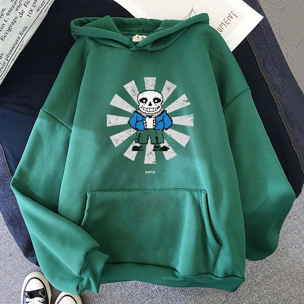 Game Undertale Sans 2025 New Hoodie Cartoon Print Fleece Cute Sweatshirt for Autumn/Winter Unisex Clothing Sudaderas Pullovers
