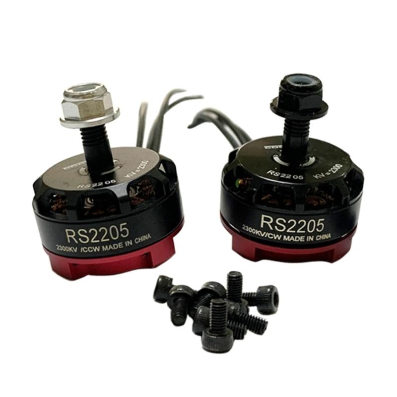 RS2205 2205 2300KV CW CCW Brushless Motor for Fast Speed Quadcopters Ensuring Stable Long Operation