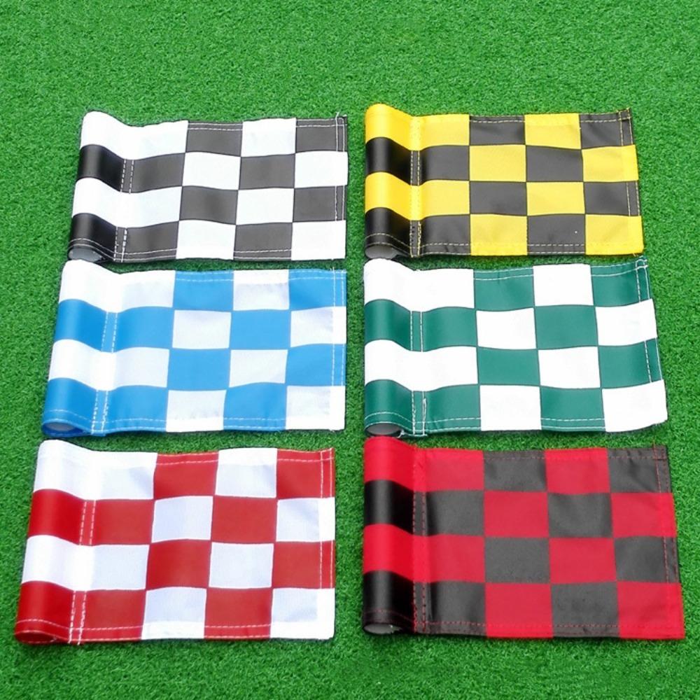 Training Aids Putting Green Flags Outdoor Sign Hole Pole Cup Flags Golf Course Flags  Backyard