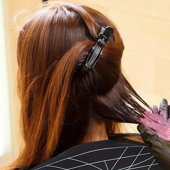 Силиконовый воротник для окрашивания волос с направляющими для волос, водонепроницаемый парикмахерский коврик для окрашивания волос, шаль для салона