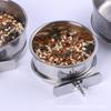 Кормушка для попугаев с зажимом, миска для еды, кормушка - идеально подходит для скворцов, майн, мелких попугаев; Дизайн, препятствующий жеванию