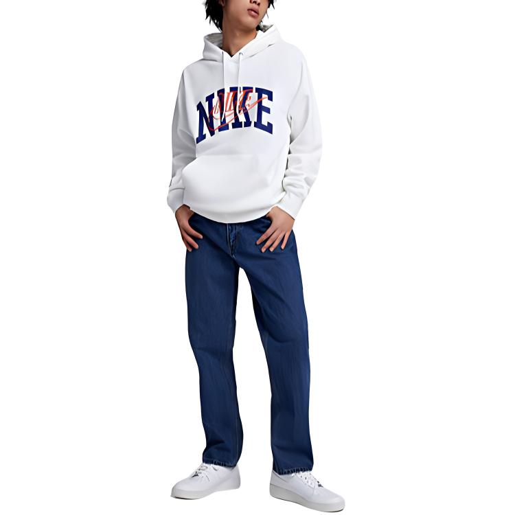 Nike Мужская толстовка Club Fleece Белая FV4448-100