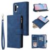 For Samsung Galaxy A56 5G Case Zipper Wallet Multiple Card Slots Leather Phone Cover