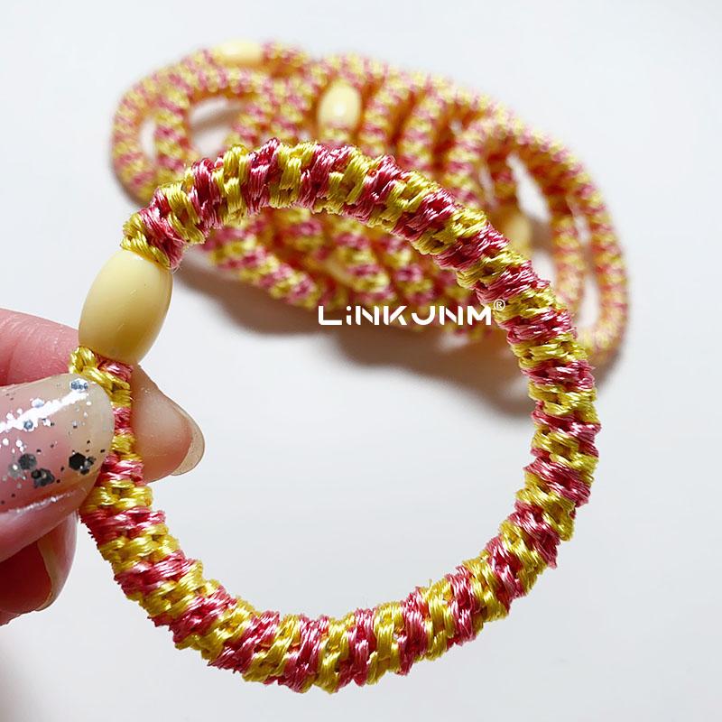 10PCS Korean Women Hair Scrunchies Quality Girls Elastic Rubber Bands Ponytail Holder Tie Gum Accessoies Party Birthday Gift