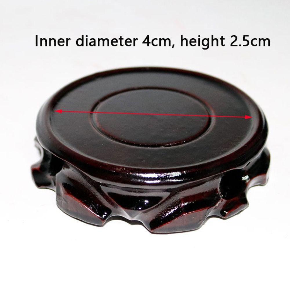 Wooden Planters Stand Ornaments Display Plant Caddy Stand New Pot Trays Garden Supplies