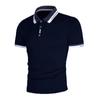 Mens Polo Shirts Short Sleeve Regular Fit Breathable Pique Work Casual Plain Top