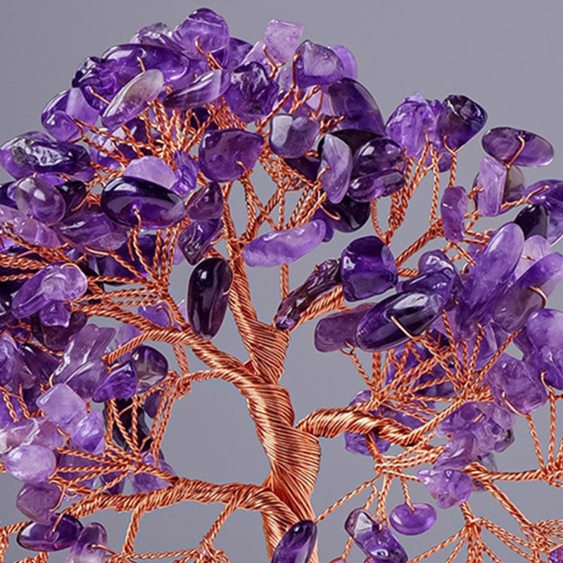 Elegant Crystal Lucky Tree Decoration To Attract Wealth and Positive Energy for Desks and Living Room