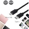 30/100cm Type C Usb-c To For Micro Usb Cable For Xiaomi Cable Charging And Mutual Reverse Data T8T4