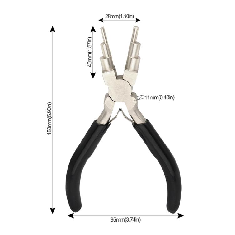 Wire Bending Pliers Consistently Make up to 6 Size Loop & Jump Rings Bail