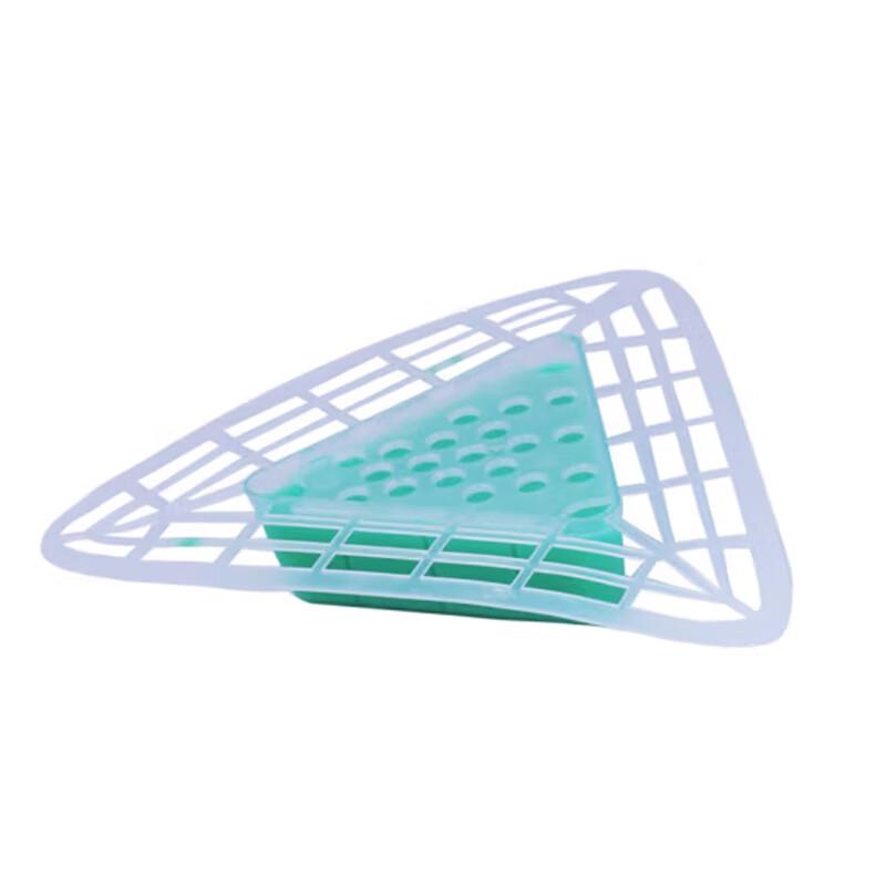 Kedi Men's Urinal Deodorizer & Cleaner Block, Triangular Scent