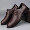 Мода Классика Новые Мужские Оксфорды Натуральная Кожа Формальная Обувь Мягкая Шнуровка Деловая Обувь Свадебная Вечеринка Мужские Дерби