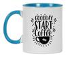 Inkdotpot Goodday Start With Coffee 11 Oz керамические кофейные кружки отлично подходят для коллег, боссов, подарков для кофе