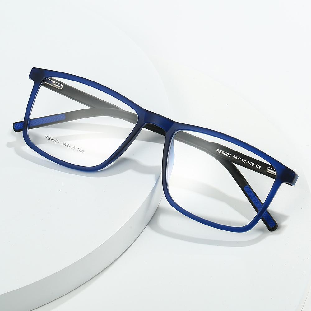 New flat glasses, fashion trend TR glasses, outdoor sports cycling glasses frame high definition can be matched with myopia