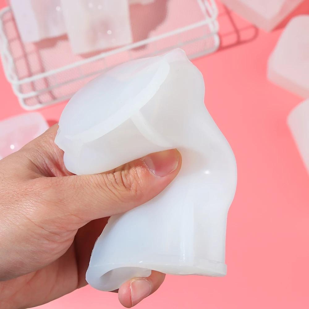 1 шт. DIY силиконовая форма для тела, свеча, 3D форма для тела, силиконовая смола для литья, эпоксидная форма для изготовления мыла, ремесло
