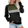 Womens Long Sleeve Sweatshirt Casual Crewneck Cute Pullover Tops Printing Lightweight Sweatshirt With Pocket