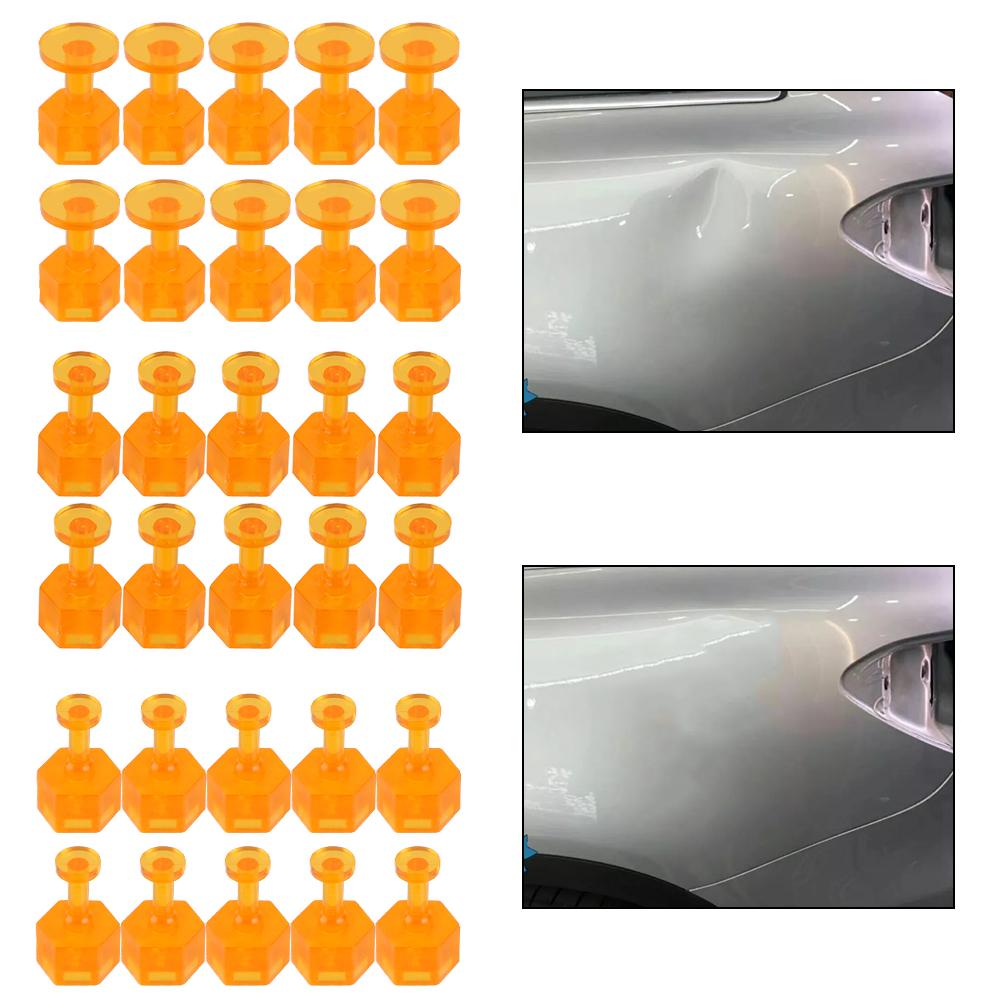 S M L 10 шт. Для кузова автомобиля Инструмент для ремонта вмятин автомобиля Инструменты для удаления вмятин Автомобильные вмятины Клеевые язычки Автомобильная пленка для беспокрасочного ремонта вмятин