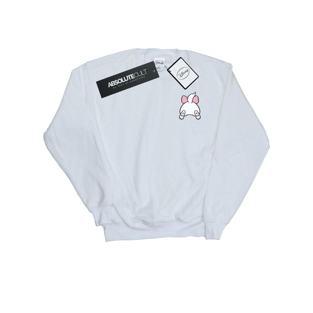 Disney Boys Aristocats Marie Backside Breast Print Sweatshirt