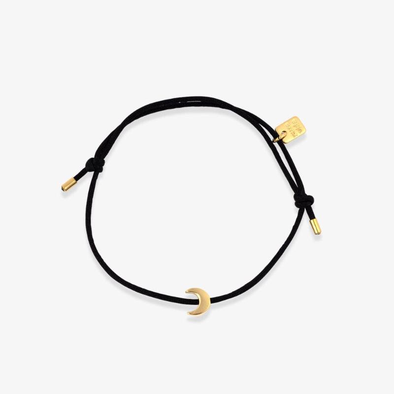 Bracelet Stainless Steel Love Pentagram Pendant Braided Rope Bracelet Electroplating 18K Gold Color Retention