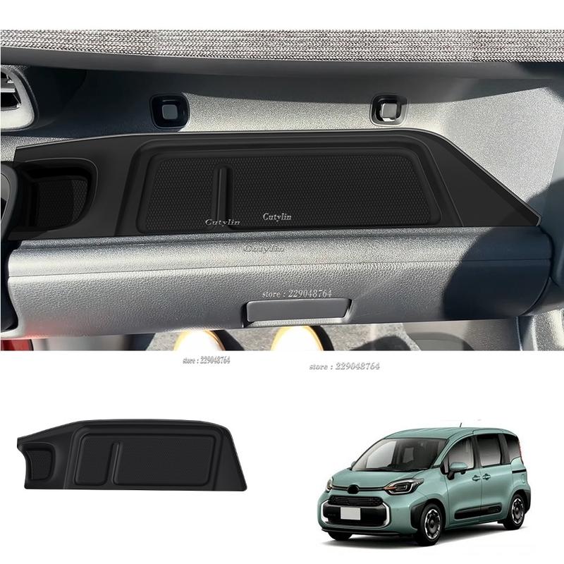 For Toyota Sienta   2024 Interior silicone central control water cup holder cover storage box pad window Switch panel