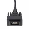 USB-удлинитель для Toyota Для Vios Для крепления на приборную панель Автомобильная USB-розетка 1,34 дюйма