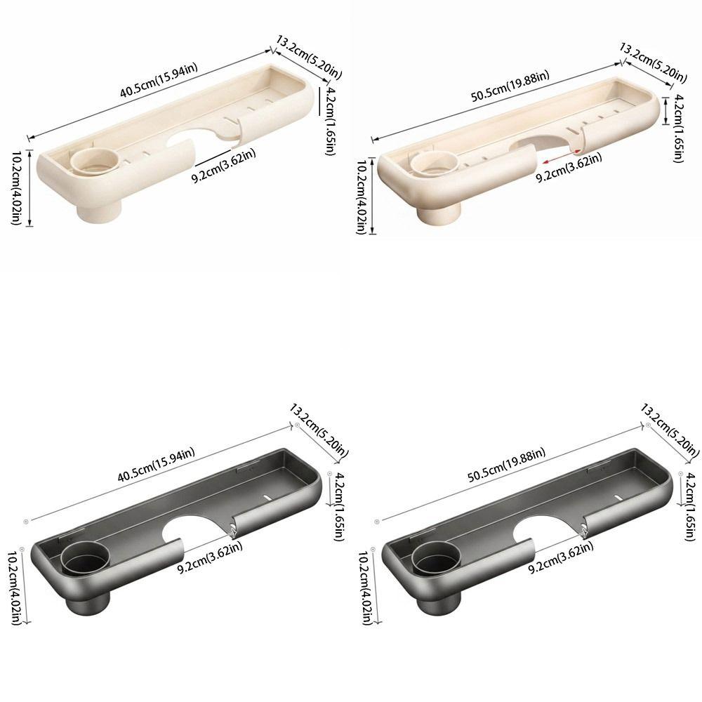 Mesh Bathroom Storage Rack Universal Kitchen Drainage Holder Counter Organizer Bathroom Toilet