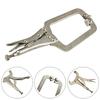 9 Inch Steel C Clamp Vise Grip Locking Welding Pliers Wood Tenon Locator Tool