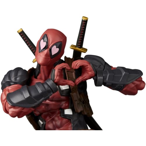 Kaiyodo Revoltech Amazing Yamaguchi Deadpool Ver. 2.5, Approximately 170mm Tall, Non-scale PVC & ABS Painted Action Figure
