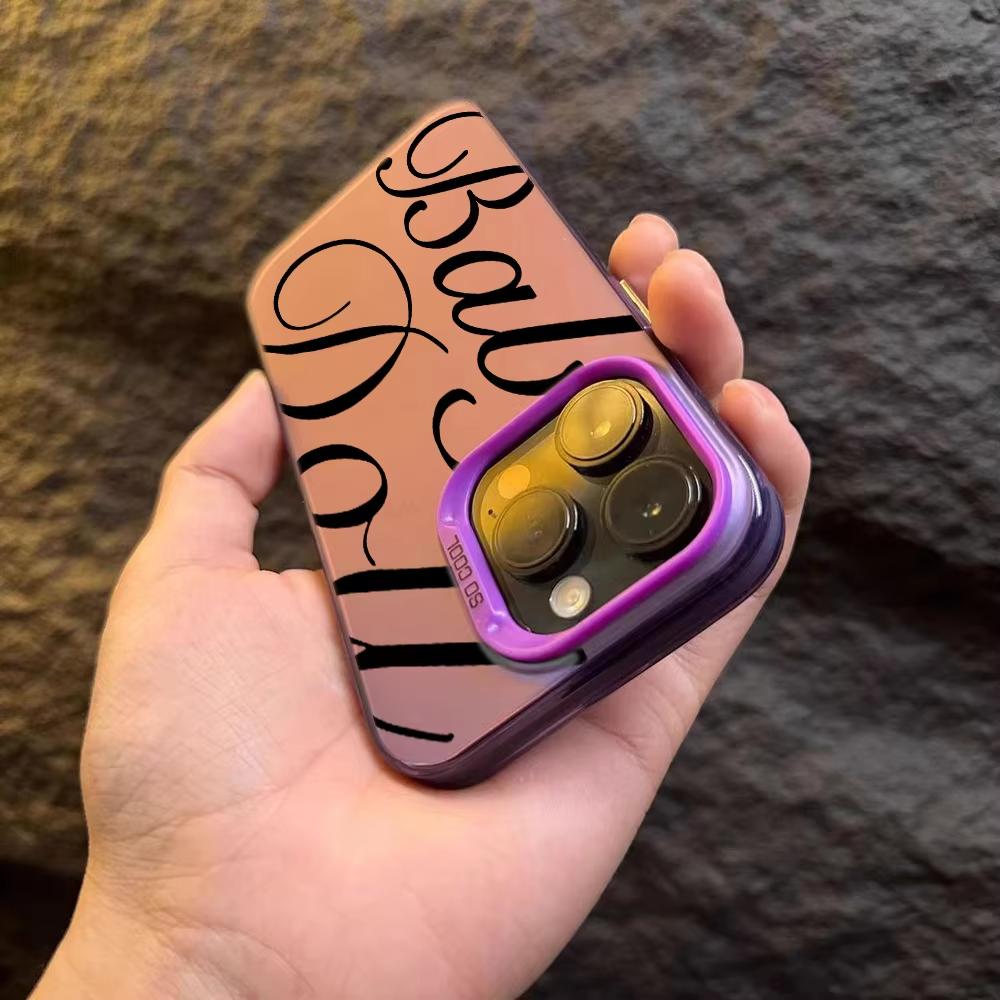 Стильный чехол для телефона Baby Doll для iPhone 17 Air 16 e 15 14 13 12 11 Pro Max Plus Mini SE 2020 2022