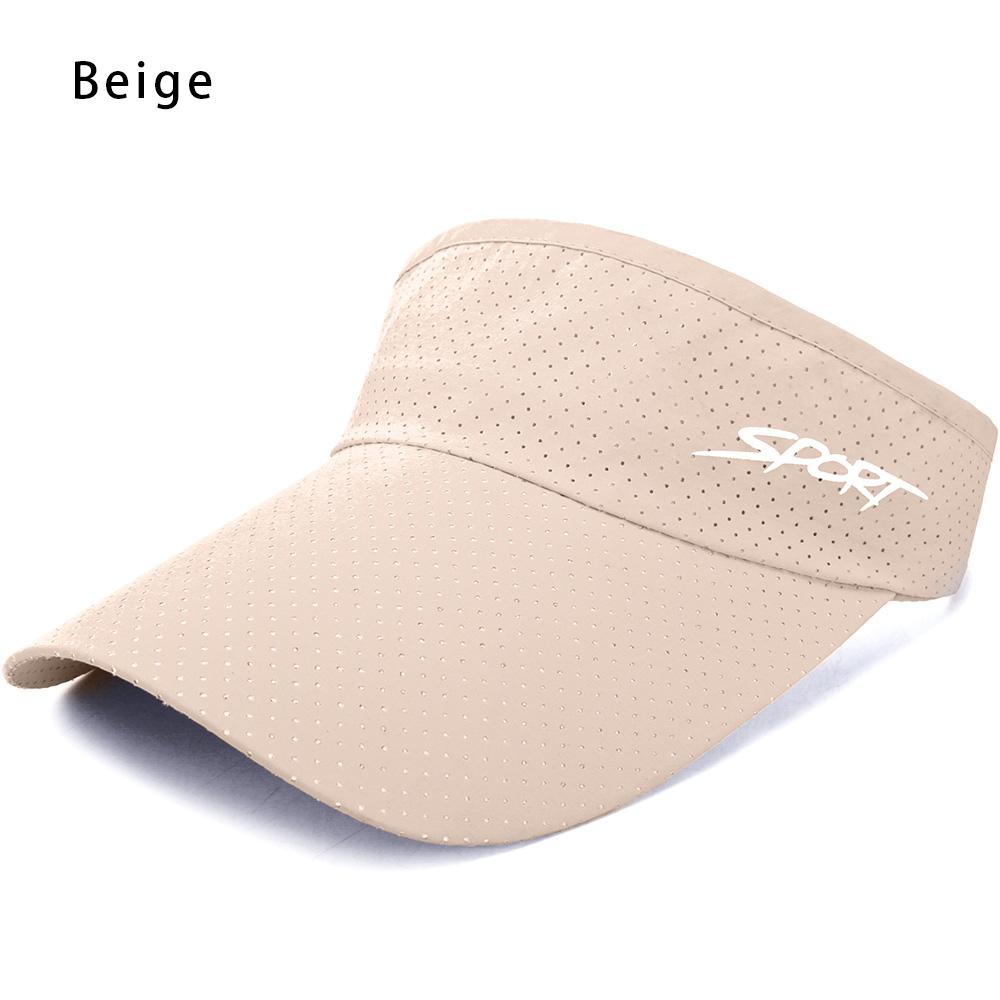 Summer Breathable Sport Headband Running Beach Hat Sun Hat Baseball Cap Sports Visor