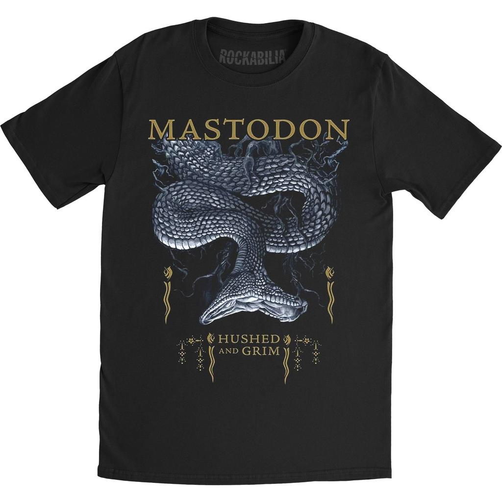 Men's Mastodon Hushed Snake T-shirt Small Black