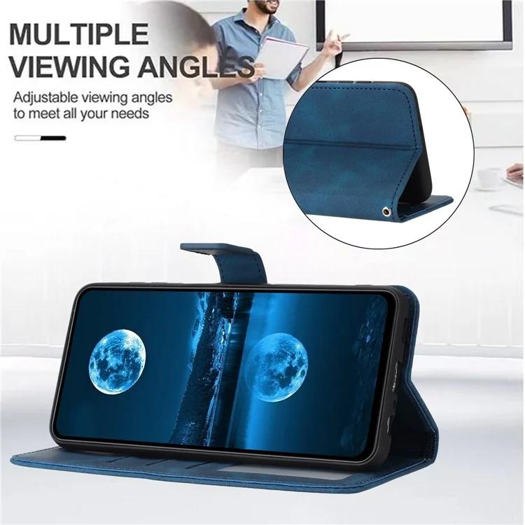 Для Xiaomi Redmi A3 / Poco C61 4G чехол однотонный чехол из искусственной кожи с магнитной застежкой и подставкой для телефона