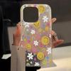 Cute Flower Love Heart Phone Case For iPhone 13 Case iPhone 15 12 14 11 16 Pro Max 12 13 Mini Shockproof Clear Cover Soft Funda