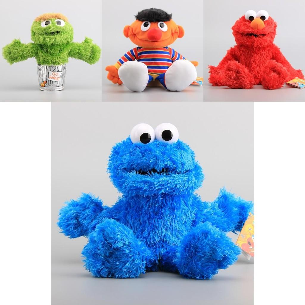 Street Hand Puppet Plush Toys Elmo Cookie Monster Ernie Delightfully Soft And Classic Stuffed Toys**