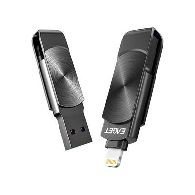 EAGET Флеш-накопитель I66Plus с двумя разъемами USB 3.0 и Lightning